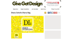 Desktop Screenshot of givegetdesign.com