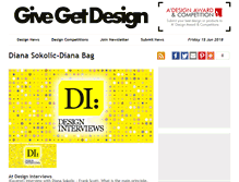 Tablet Screenshot of givegetdesign.com